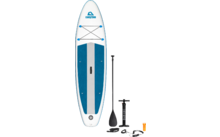 432729 - Camptime Corvi 9.3 Aufblasbares Stand Up Paddle / SUP-Board Set inkl. Rucksack, Paddel und Luftpumpe