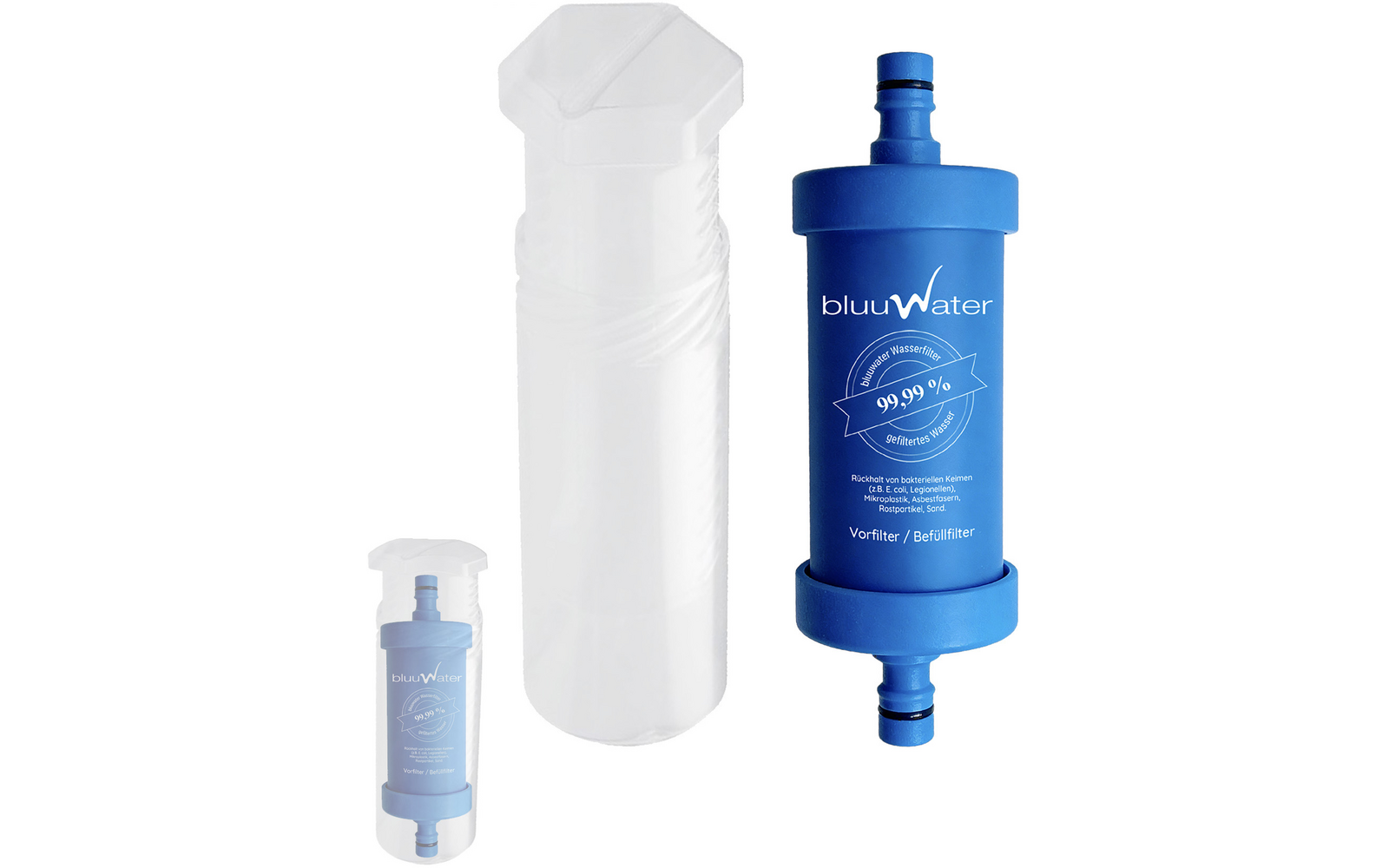 Produktbild Bluuwater BF08 Bef&uuml;ll-Filter Wasserfilter 6000 Liter 1