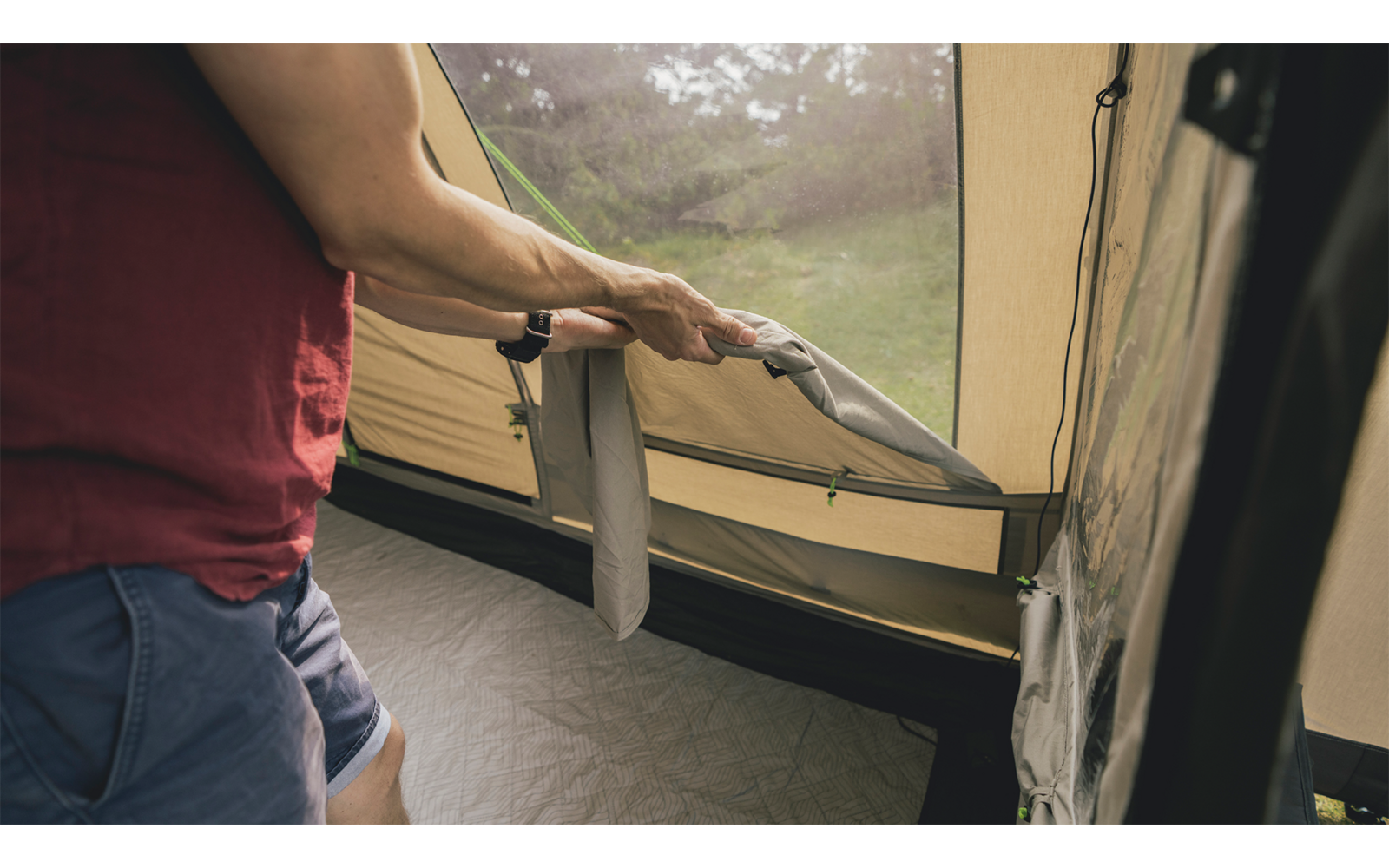 Produktbild Outwell Edmonds 6 TC Tunnelzelt f&uuml;r 6 Personen beige 1