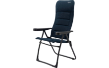 Crespo AP/215-ADS-84 Campingstuhl mit 7-fach verstellbarer Rückenlehne schwarz