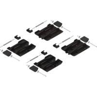 Knott Safety Base Zubeh&ouml;rset ohne Ausdrehst&uuml;tzen 