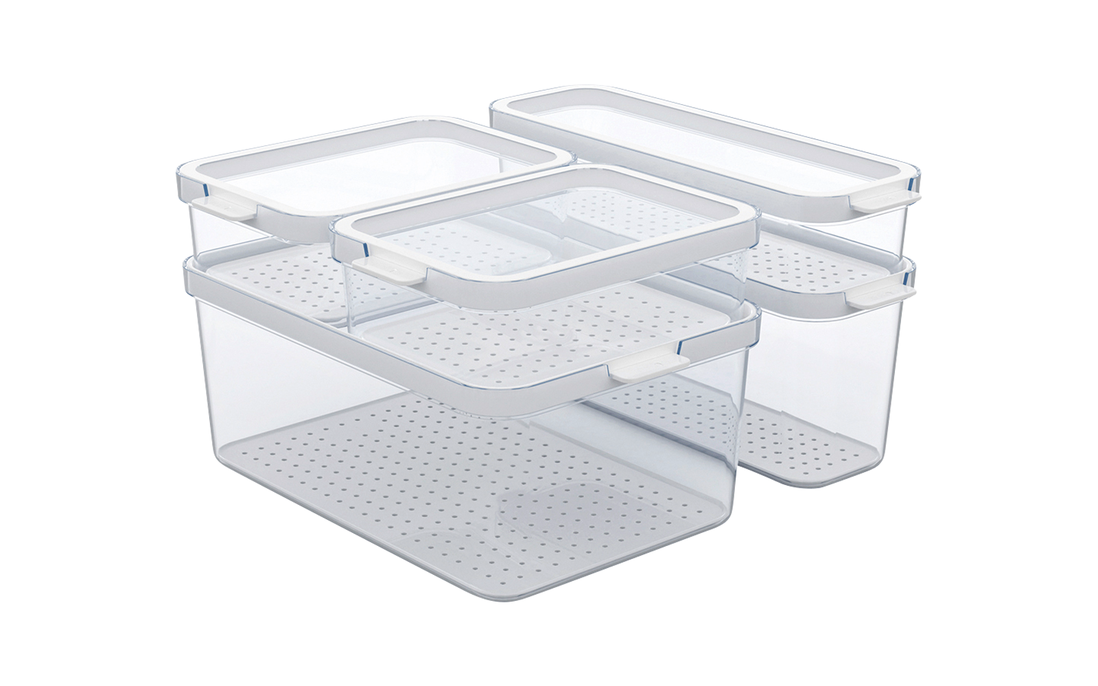 Produktbild Rotho Cauma K&uuml;hlschrankorganizer Set  1