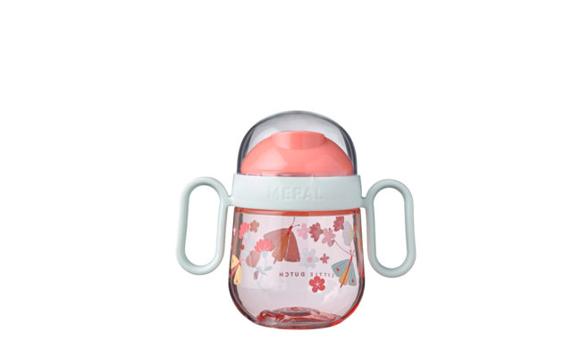 Mepal Mio anti-drip sippy cup 200 ml flowers and butterflies