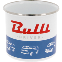 VW Collection T1 Bulli Emaille Tasse 500 ml Bulli Driver