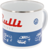 VW Collection T1 Bulli Emaille Tasse 500 ml Bulli Driver