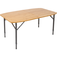 Bo-Camp Campingtisch Urban Outdoor Islington Bambus oval 3-fach h&ouml;henverstellbar
