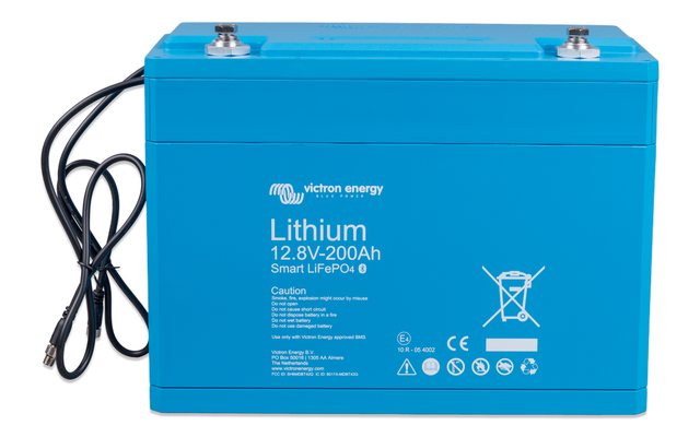 Victron Energy LFP Smart 12,8 / 200 Batterie au lithium 12,8 V 200 Ah