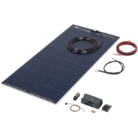 Sistema solar completo 120 Wp Elektronik Flat Light MT 120-1 FL B&uuml;ttner