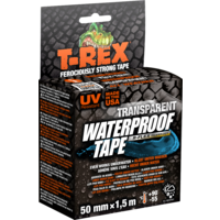 T-Rex ruban adhésif de réparation résistant à l'eau 1,5 m x 50 mm transparent