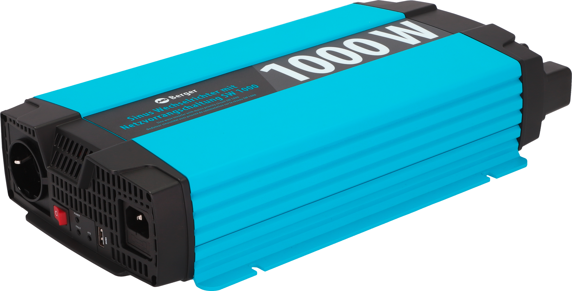 Berger SW 1000 Sinus Wechselrichter mit Netzvorrangschaltung