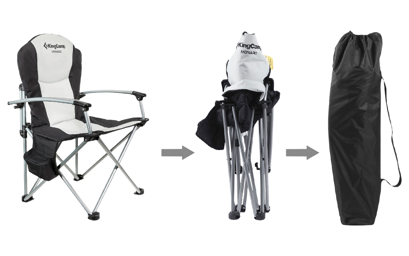 Chaise haute pour enfant avec plateau, siège réglable et ceinture de sécurité, à côté une chaise haute sur roulettes et une housse