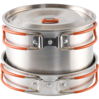Easy Camp Moss 4 Kochset 8 teilig inkl Pfanne / Deckel / Becher / Teller
