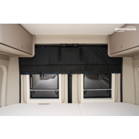 Hindermann rear unit organization system for rear doors suitable for Fiat Ducato type 290 (from 2014) black