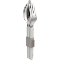Set de couverts 3 pi&egrave;ces blanc nordique Silueta Mepal