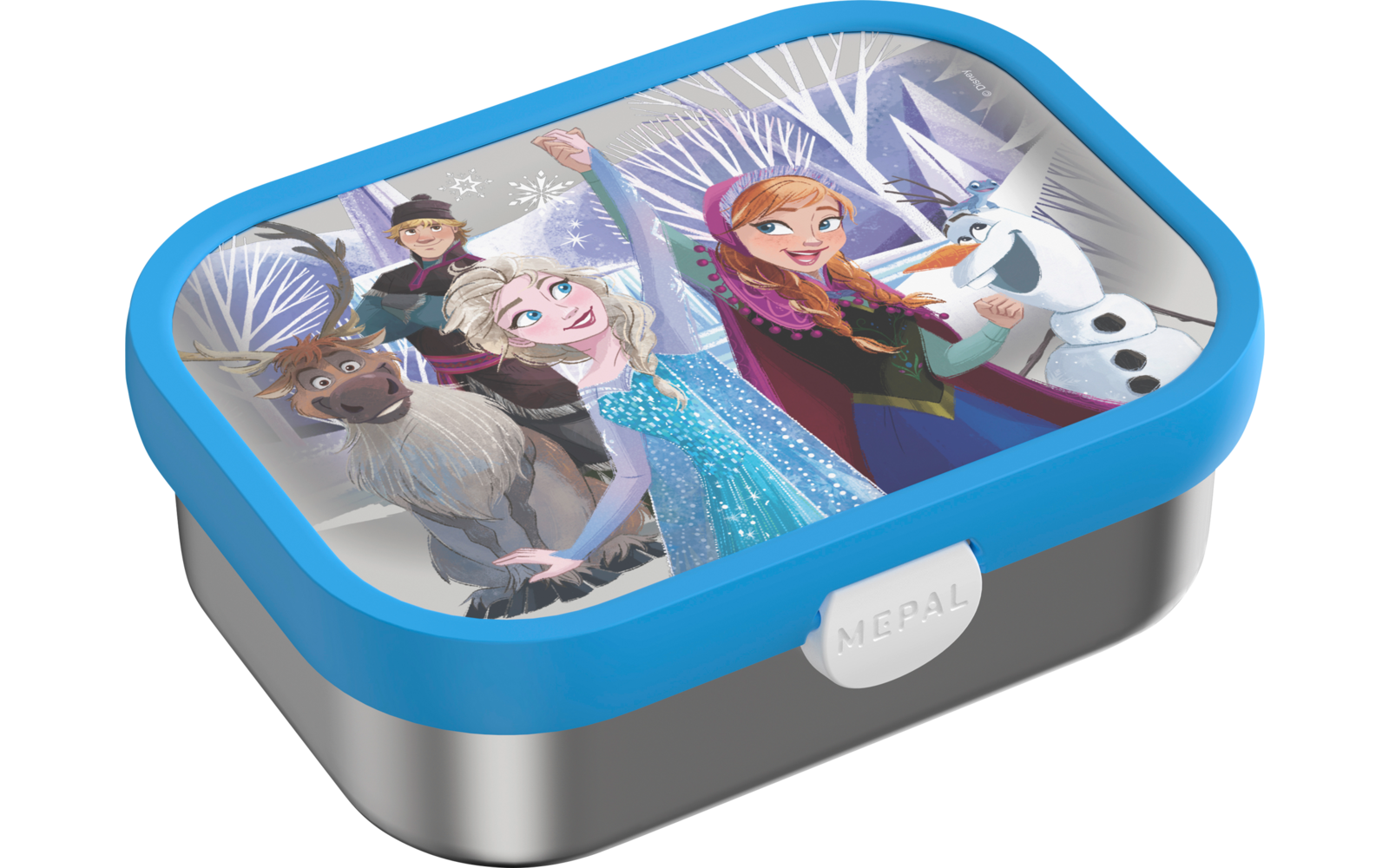 Produktbild Mepal Campus Brotdose Edelstahl mit Bento-Einsatz und Gabel 750 ml 1