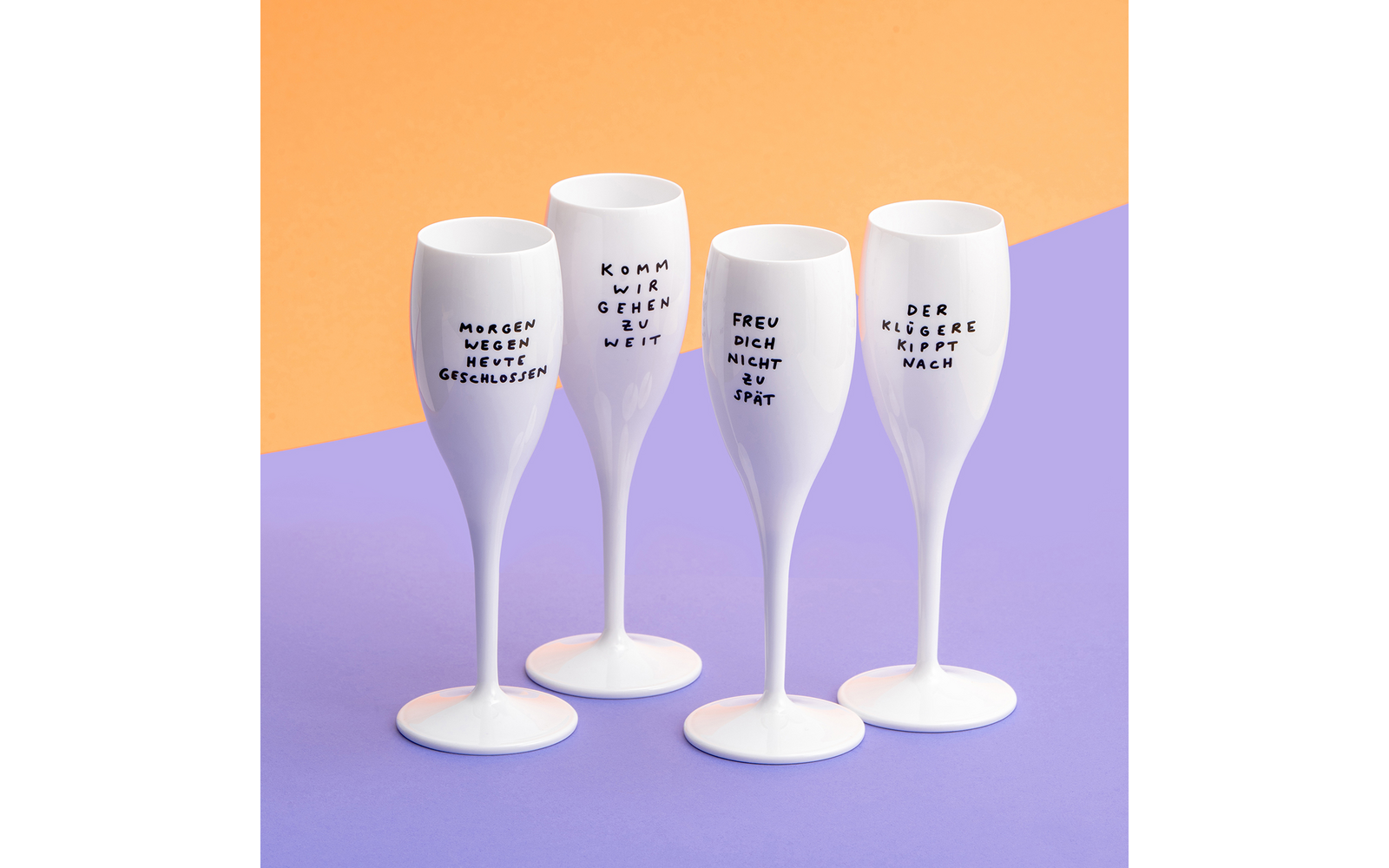 Produktbild Koziol Cheers No. 1 Sektglas Set 4-teilig aus Thermoplastik 100 ml 1