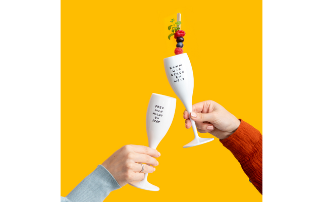 Produktbild Koziol Cheers No. 1 Sektglas Set 4-teilig aus Thermoplastik 100 ml 1