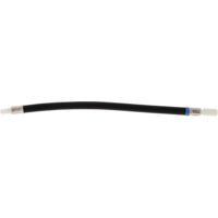 Manguera flexible de nylon Comet con boquillas de 1/2 pulgada acoplamiento r&aacute;pido recta 350 mm para agua fr&iacute;a