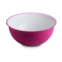 Omada Salatschüssel 32 cm 6,5 Liter weiß fuchsia