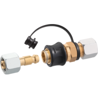 Raccord enfichable SKU-QR PS5bar RVS8 x SKU et enf. STN x RST8 ML+DL mont&eacute;. SV GOK