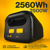 Kleines Produktbild Aqiila Powerbird Erweiterungsbatterie V2500V2 f&uuml;r Aqiila Powerstation S3000V2 mit 2500 W und 2560 Wh 1
