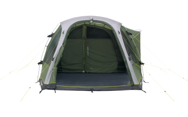 Outwell Blackwood 5 tenda a tunnel a tre camere 5 persone verde