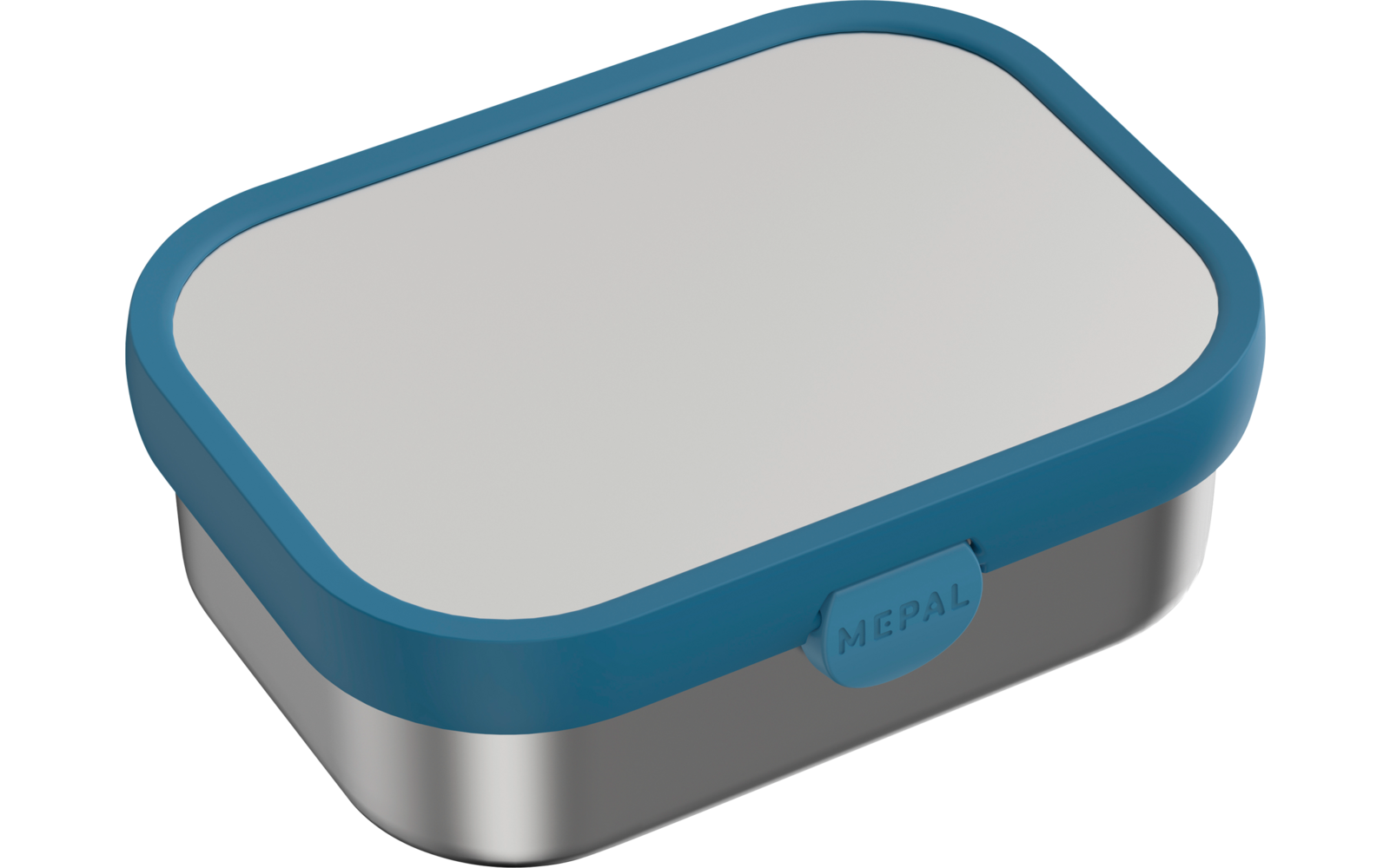 Produktbild Mepal Campus Brotdose Edelstahl mit Bento-Einsatz und Gabel 750 ml 1
