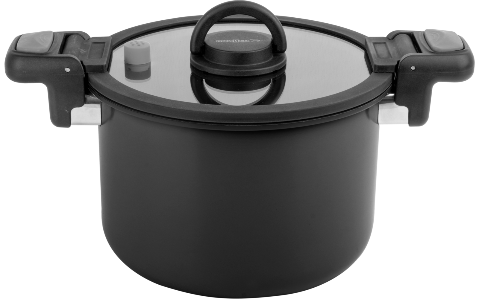 Produktbild Brunner Quickpot Schnellkochtopf 2-teilig energiesparend &Oslash; 22 cm grau  1