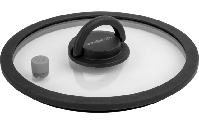 Produktbild Brunner Quickpot Schnellkochtopf 2-teilig energiesparend &Oslash; 22 cm grau  1