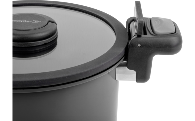 Produktbild Brunner Quickpot Schnellkochtopf 2-teilig energiesparend &Oslash; 22 cm grau  1