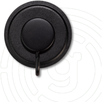 Gelmags Hold On Magnet-Haken mit Nano-Gel-Pad  &Oslash; 8,3 wiederverwendbar 2-teilig