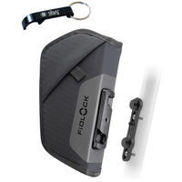 Silwy FIDLOCK Twist Essential Bag Magnet-Fahrradtasche mit Bike Base schwarz