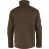 Brauner Pullover mit Rollkragen, Rückansicht