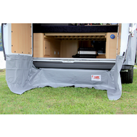 Fiamma Rear Skirting arri&egrave;re - pare-vent pour Fiat Ducato