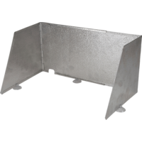 Aluminium windbescherming