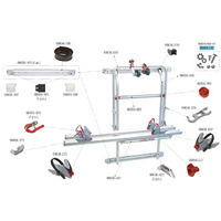 Fiamma mounting kit suitable for Carry Bike 200 DJ Fiat Ducato from 06/2006 - Fiamma spare part number 98656-147