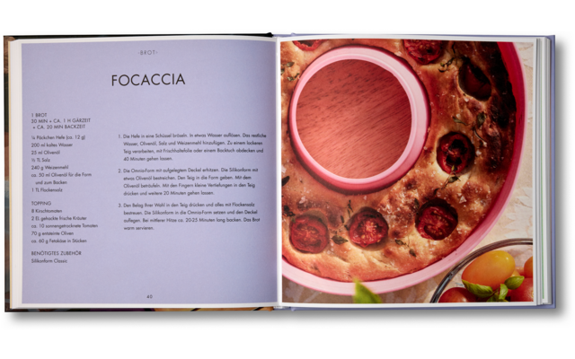 Produktbild Omnia Backbuch mit 45 Rezepten f&uuml;r den Omnia Backofen 1