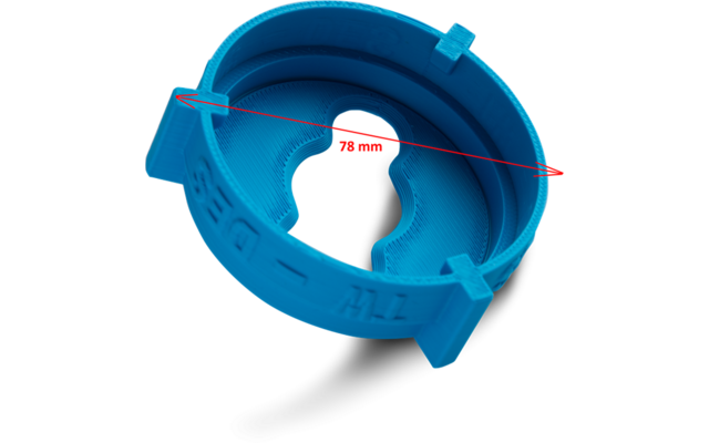 Image du produit TW-DES Bef&uuml;lldeckel f&uuml;r Wassertanks 78 mm mit Schlauchaufnahme 13&ndash;20 mm 1