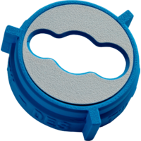 TW-DES Vuldop voor watertanks 78 mm met slanghouder 13-20 mm