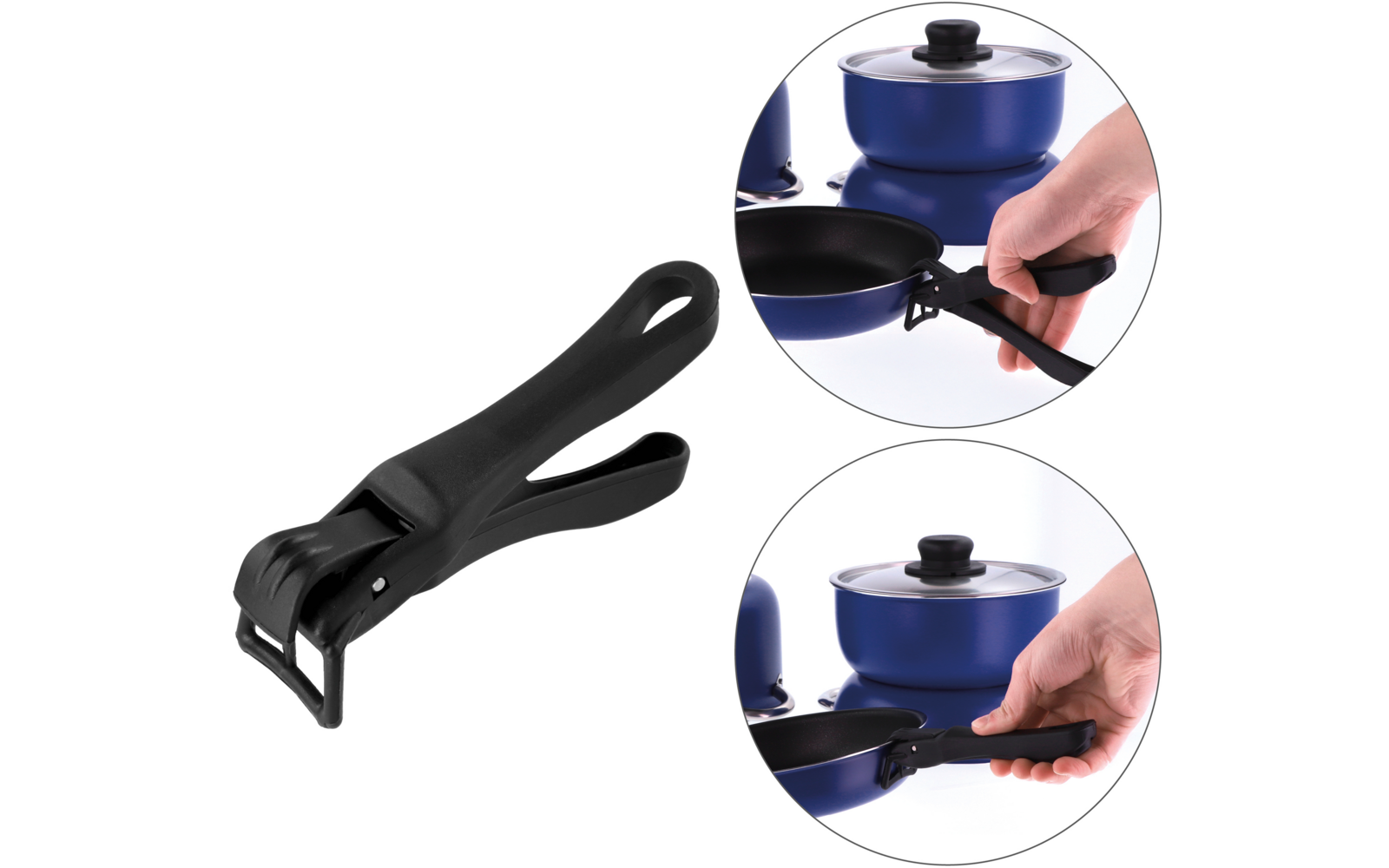 Produktbild Berger Alu Topf-Set mit Antihaftbeschichtung stapelbar 9 teilig 1