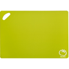 Green rectangular cutting board with rounded corners, oval handle hole at top left, and white tomato logo with 'Westmark' text at bottom right