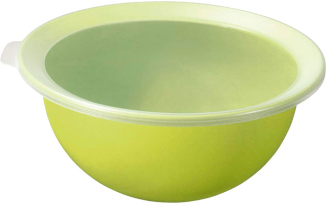 Ciotola Rotho Caruba con coperchio 1,8 litri verde lime