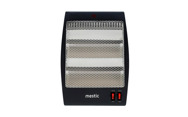 Mestic Quartz MQK-200 Chauffage électrique 400W - 800 W