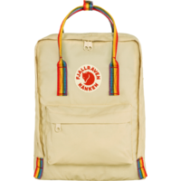 Fj&auml;llr&auml;ven Kanken Rainbow Backpack 16 Volume Light Oak-Rainbow Pattern
