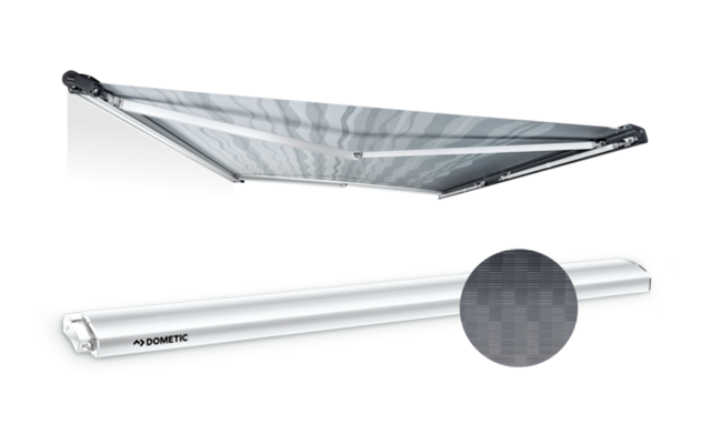 Immagine del prodotto Tenda da sole a tetto Dometic PerfectRoof PR 2000 (Bianco / Grigio Horizon) 1