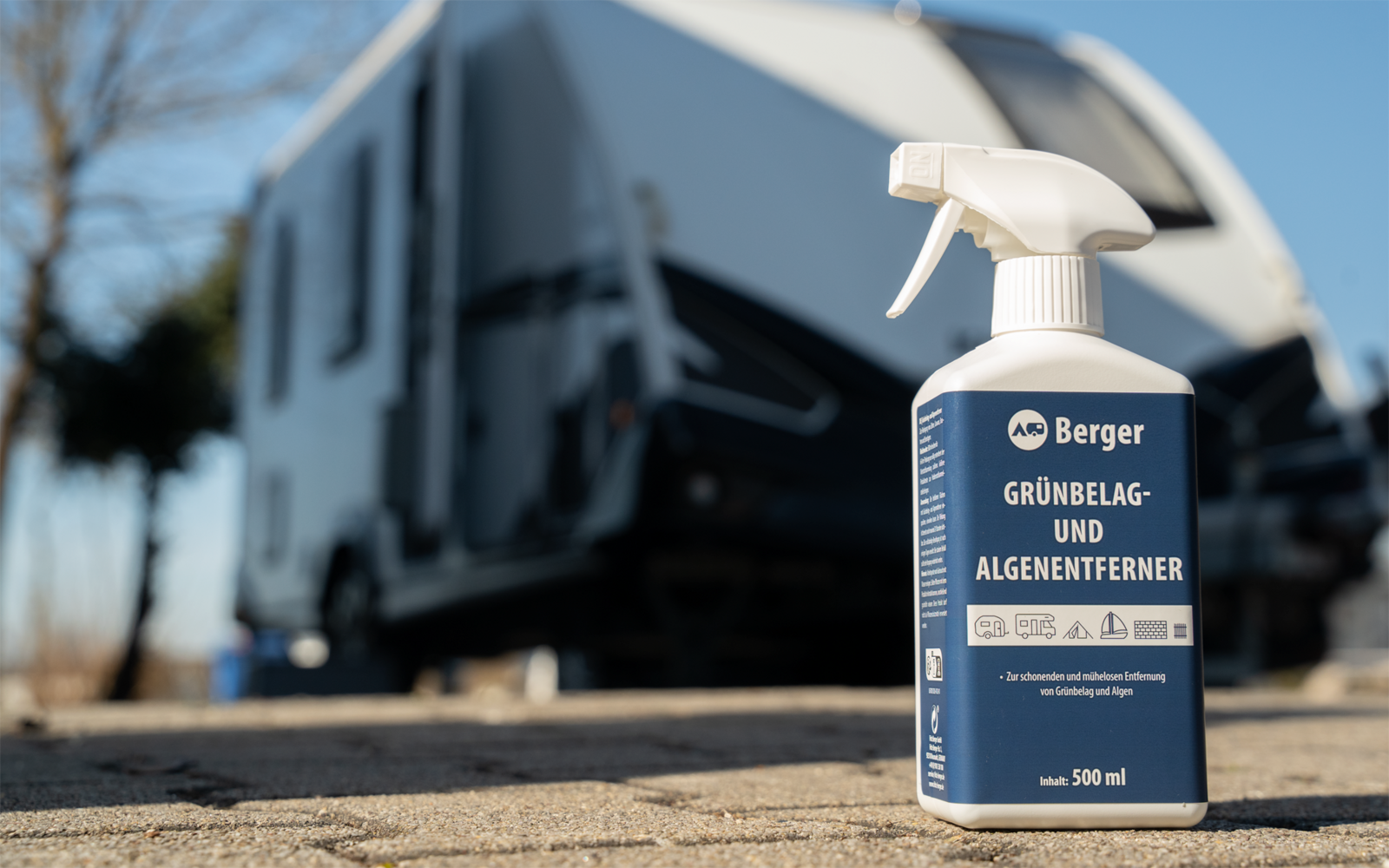 Produktbild Berger Gr&uuml;nbelag und Algenentferner 500 ml 1