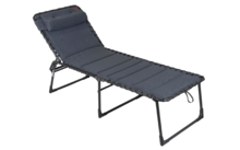 Crespo AP 364 NAD Air Deluxe chaise longue 70 x 198 cm gris