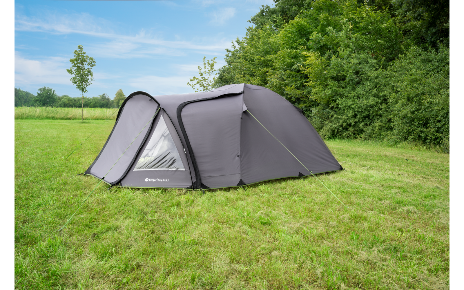 Produktbild Easy Rock 4+ ger&auml;umiges Kuppelzelt mit Stehh&ouml;he und Vorraum f&uuml;r 4 Personen 1