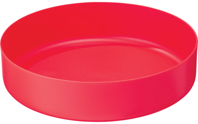 MSR Deep Dishware Camping Plate Small Red