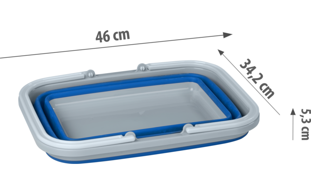 Image du produit Berger Faltsch&uuml;ssel Silikon mit Henkel 16 Liter 1